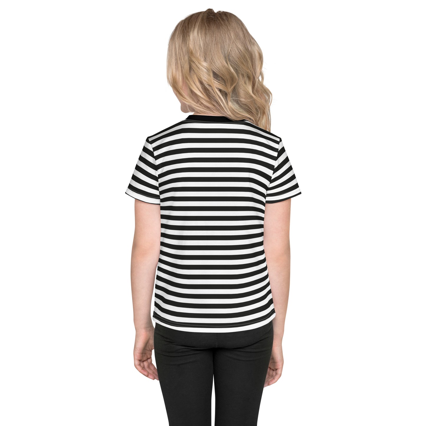 Bengal Stripes - Inspired By Dua Lipa - Sustainably Made Kids crew neck t-shirt