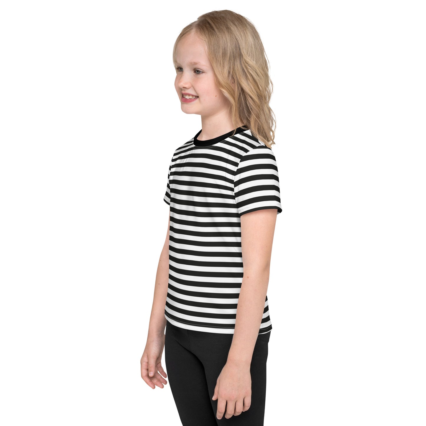 Bengal Stripes - Inspired By Dua Lipa - Sustainably Made Kids crew neck t-shirt