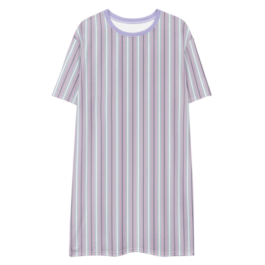 Lavender - Inspired By Dua Lipa - Sustainably Made T-shirt dress