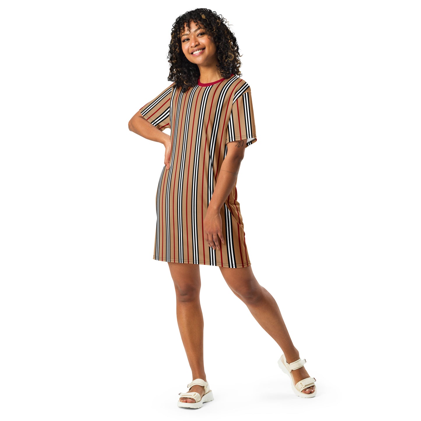 Corsair - Inspired By Zendaya - Sustainably Made T-shirt dress