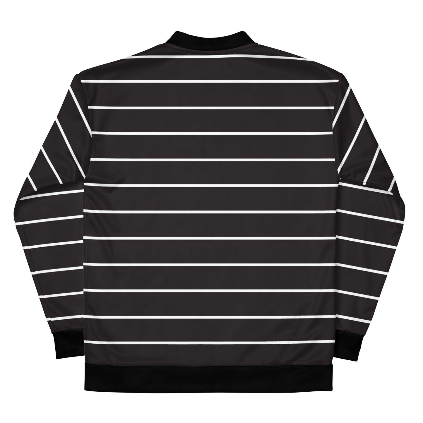 Black Stripes - Inspired By Taylor Swift - Sustainably Made Unisex Bomber Jacket