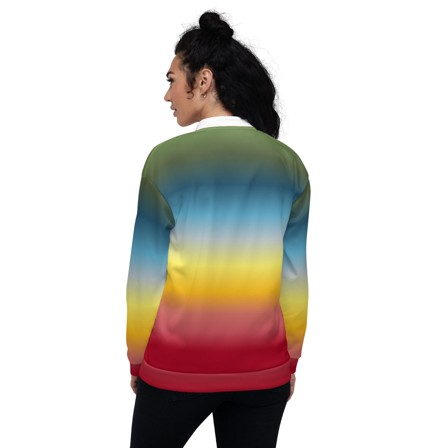 Colorize - Inspired By Selena Gomez - Sustainably Made Unisex Bomber Jacket