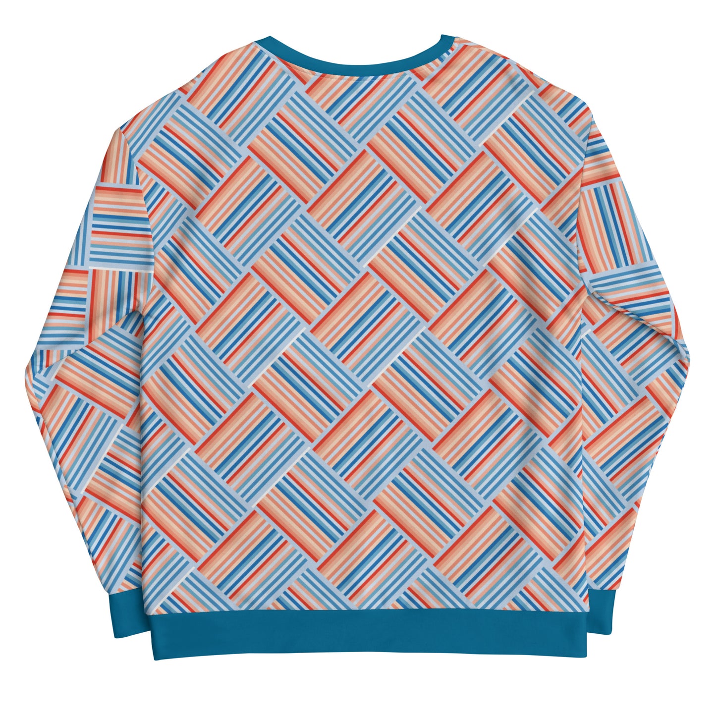 Climate Change Global Warming Stripes | Pattern - Sustainably Made Sweatshirt