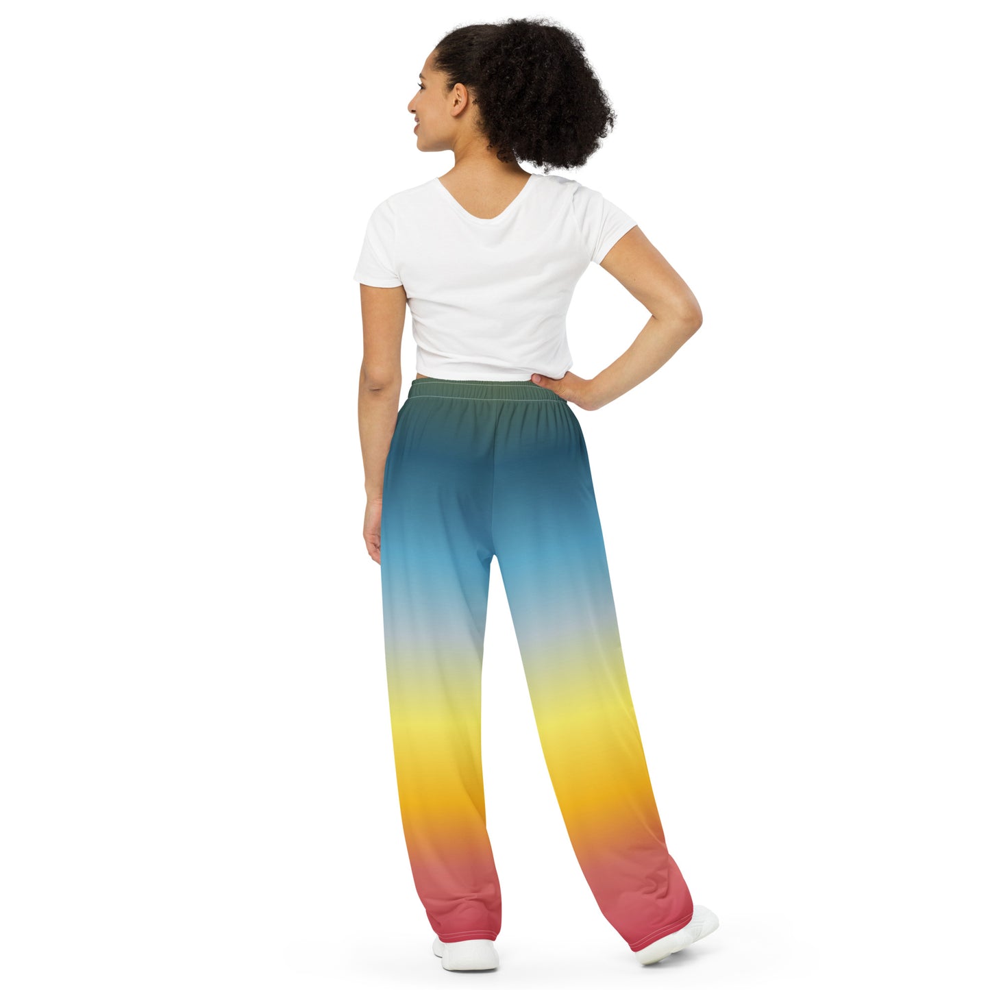 Colorize - Inspired By Selena Gomez - Sustainably Made unisex wide-leg pants