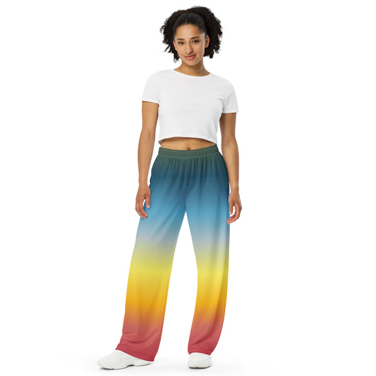 Colorize - Inspired By Selena Gomez - Sustainably Made unisex wide-leg pants