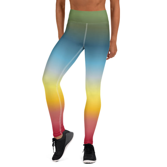 Colorize - Inspired By Selena Gomez - Sustainably Made Yoga Leggings