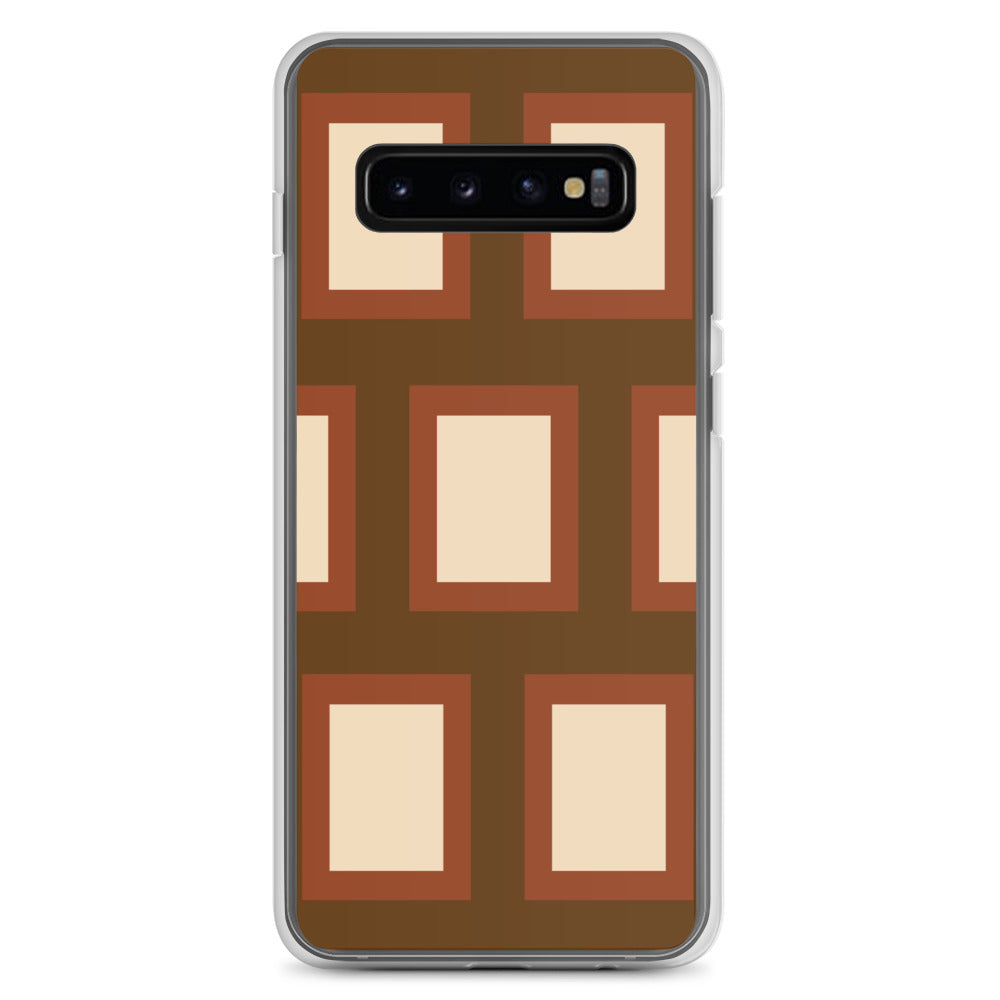 Retro Block - Inspired By Harry Styles - Sustainably Made Clear Case for Samsung®