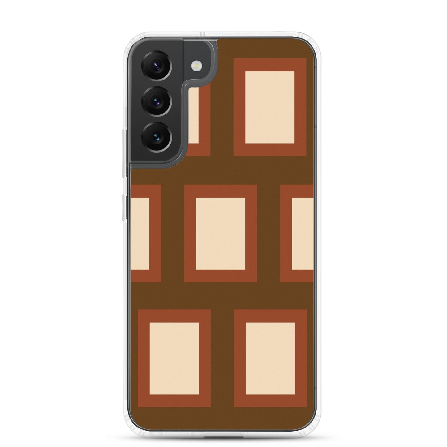 Retro Block - Inspired By Harry Styles - Sustainably Made Clear Case for Samsung®