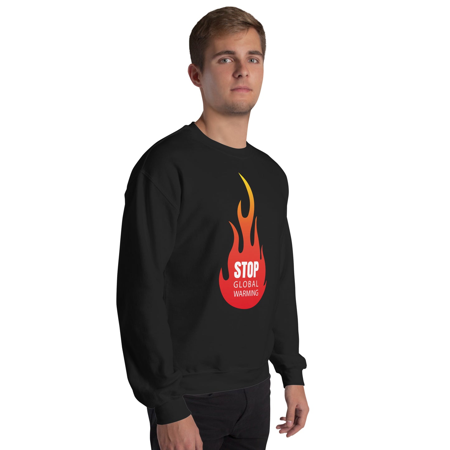 Stop Global Warming - Sustainably Made Unisex Sweatshirt