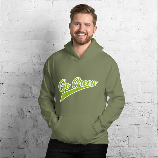 Go Green - Sustainably Made Unisex Hoodie