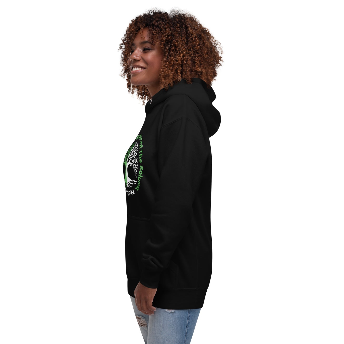 Be Part Of The Solution - Sustainably Made Unisex Hoodie