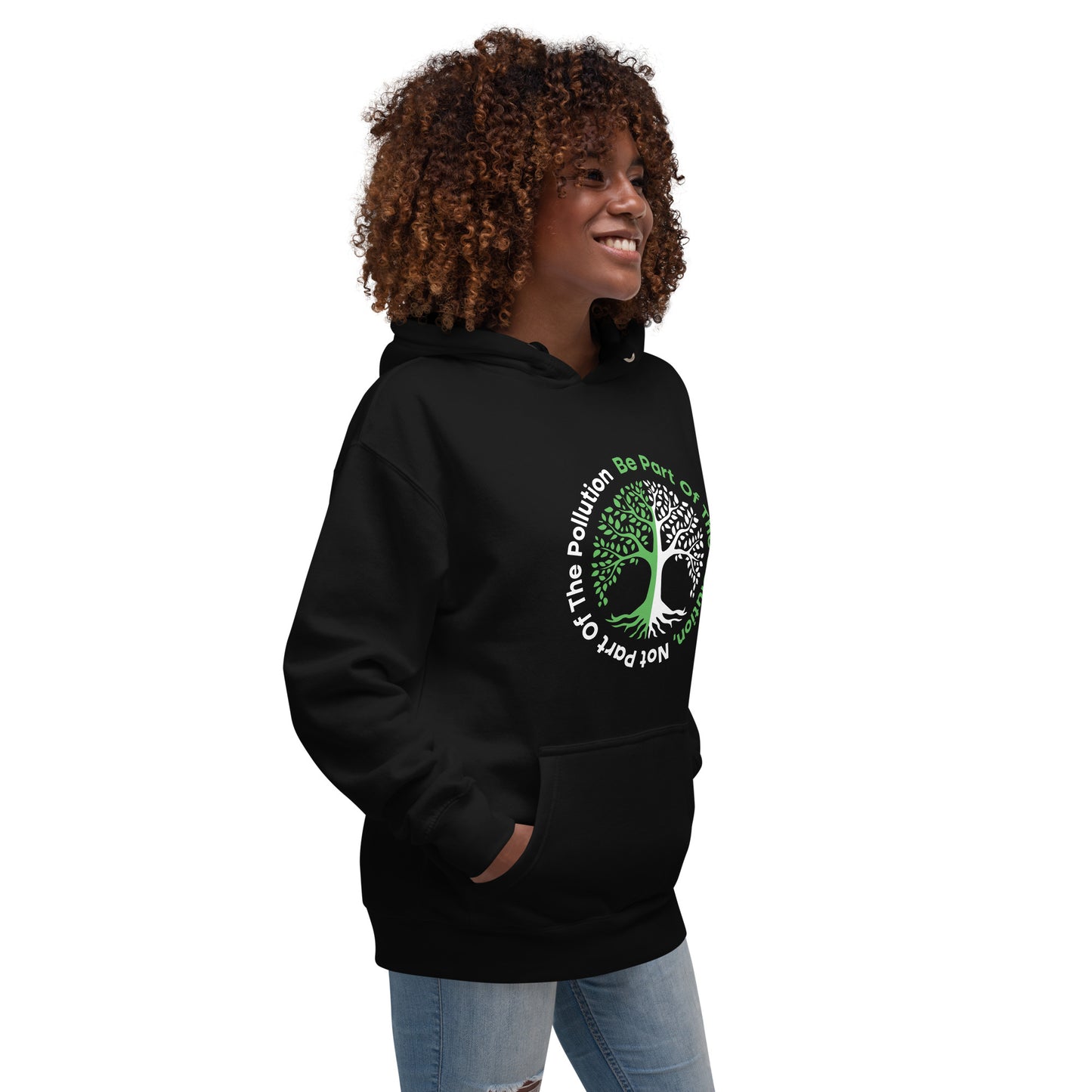 Be Part Of The Solution - Sustainably Made Unisex Hoodie