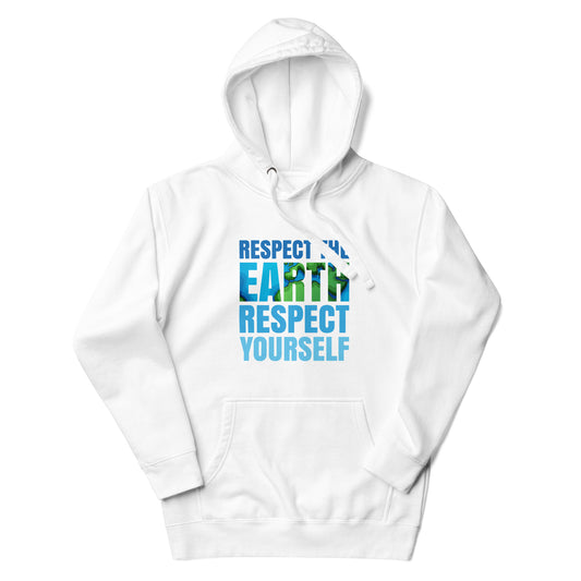 Respect The Earth - Sustainably Made Unisex Hoodie