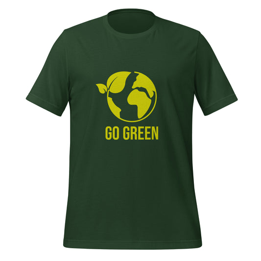 Go Green Earth - Sustainably Made Unisex t-shirt