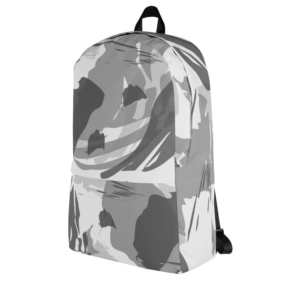 Snow camo - Sustainably Made Backpack