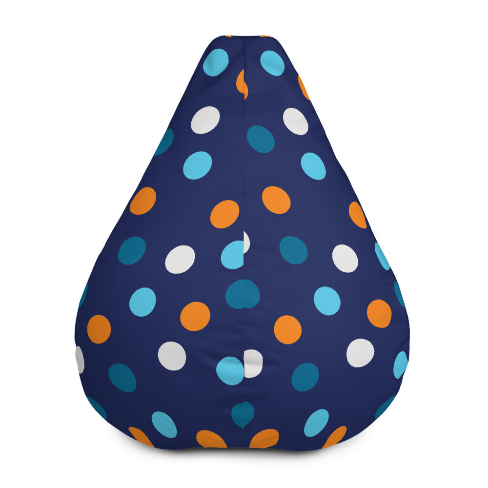 Polka Dots - Sustainably Made Bean Bag Chair Cover