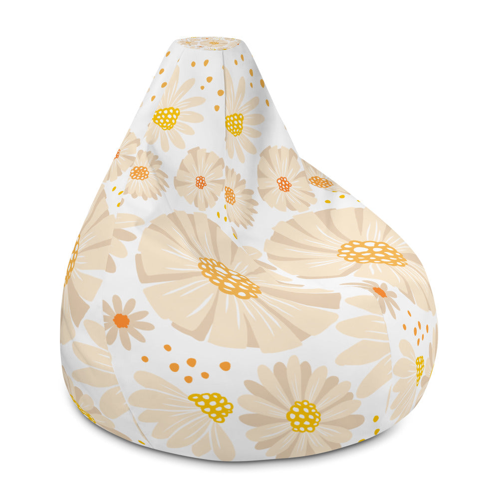 Flowers - Sustainably Made Bean Bag Chair Cover