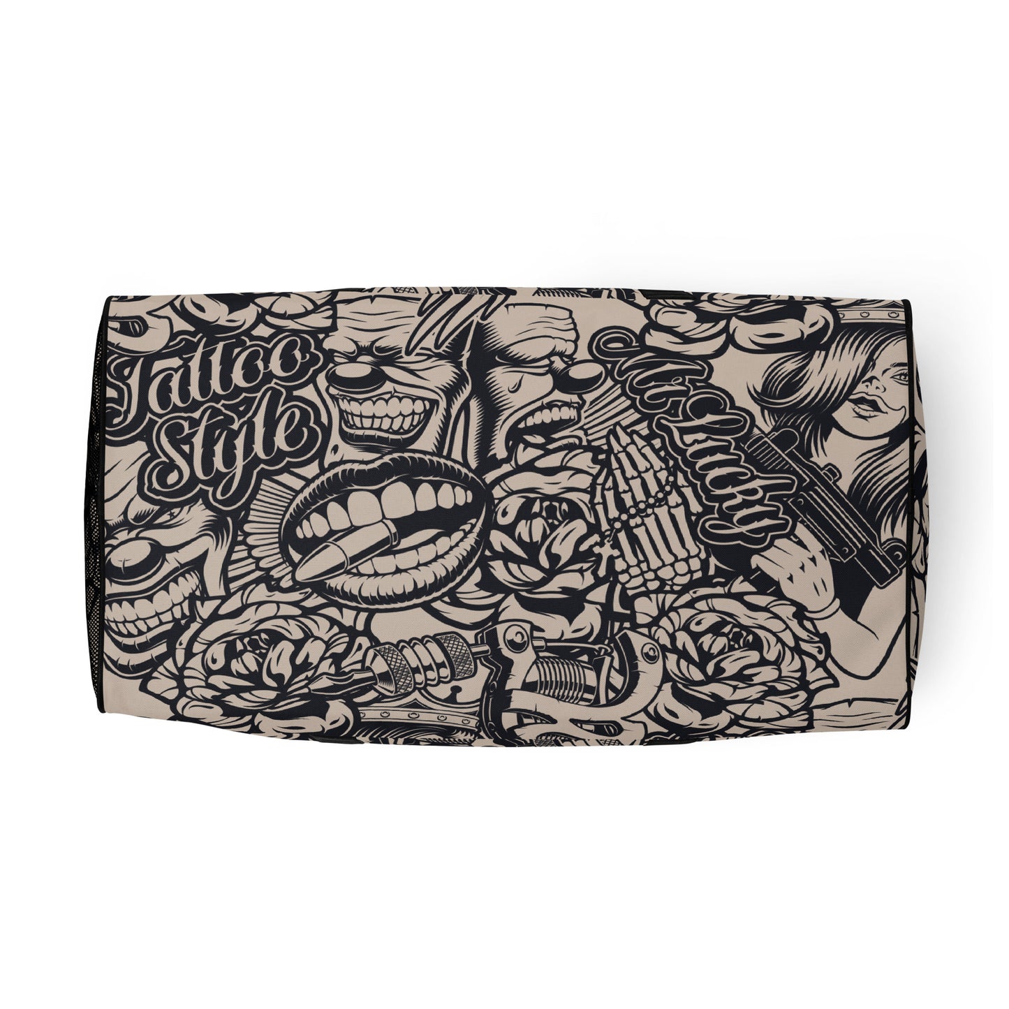 Tattoo Style - Sustainably Made Duffle Bag