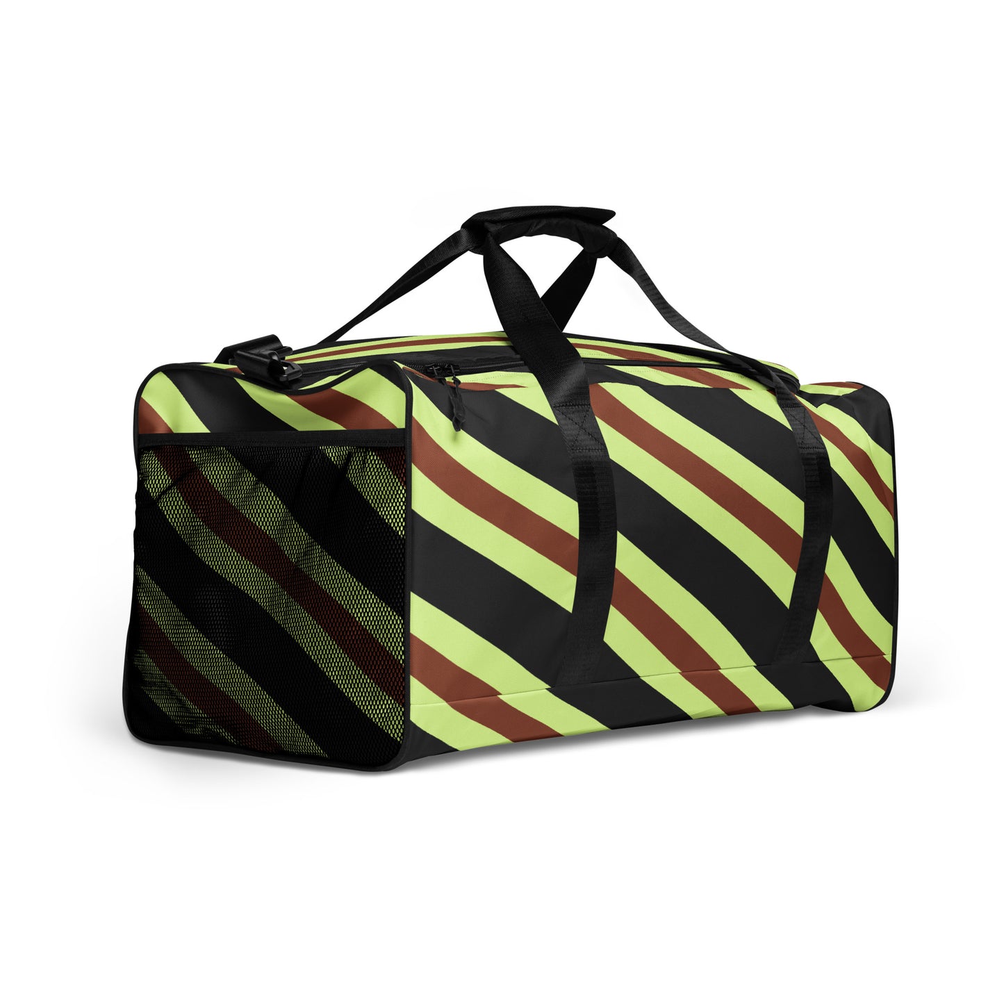 Retro Stripes - Inspired By Harry Styles - Sustainably Made  Duffle bag