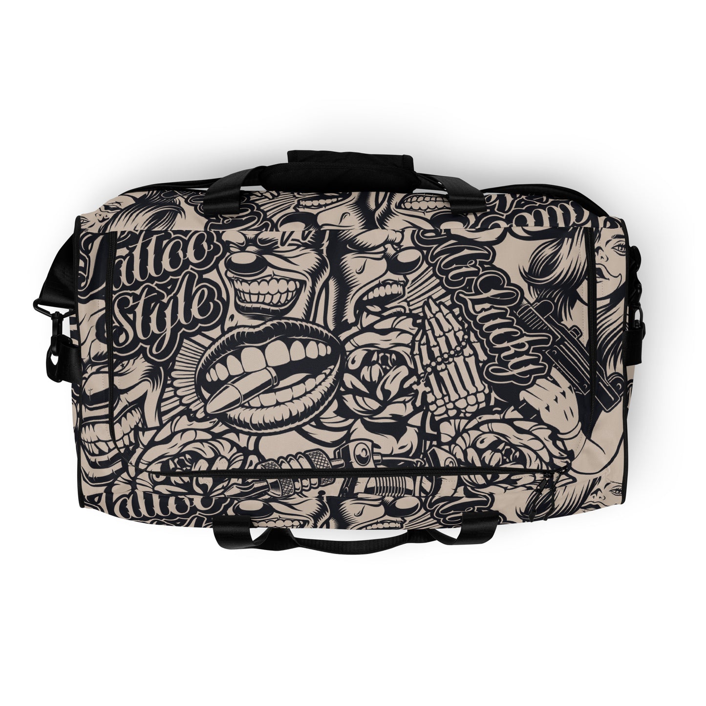 Tattoo Style - Sustainably Made Duffle Bag