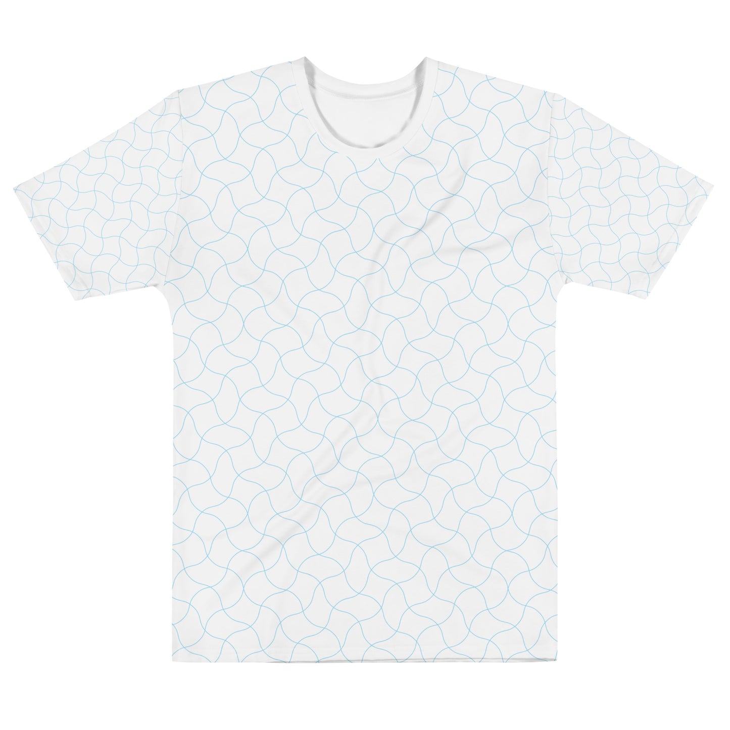 Outlines Pattern - Sustainably Made Men's Short Sleeve Tee