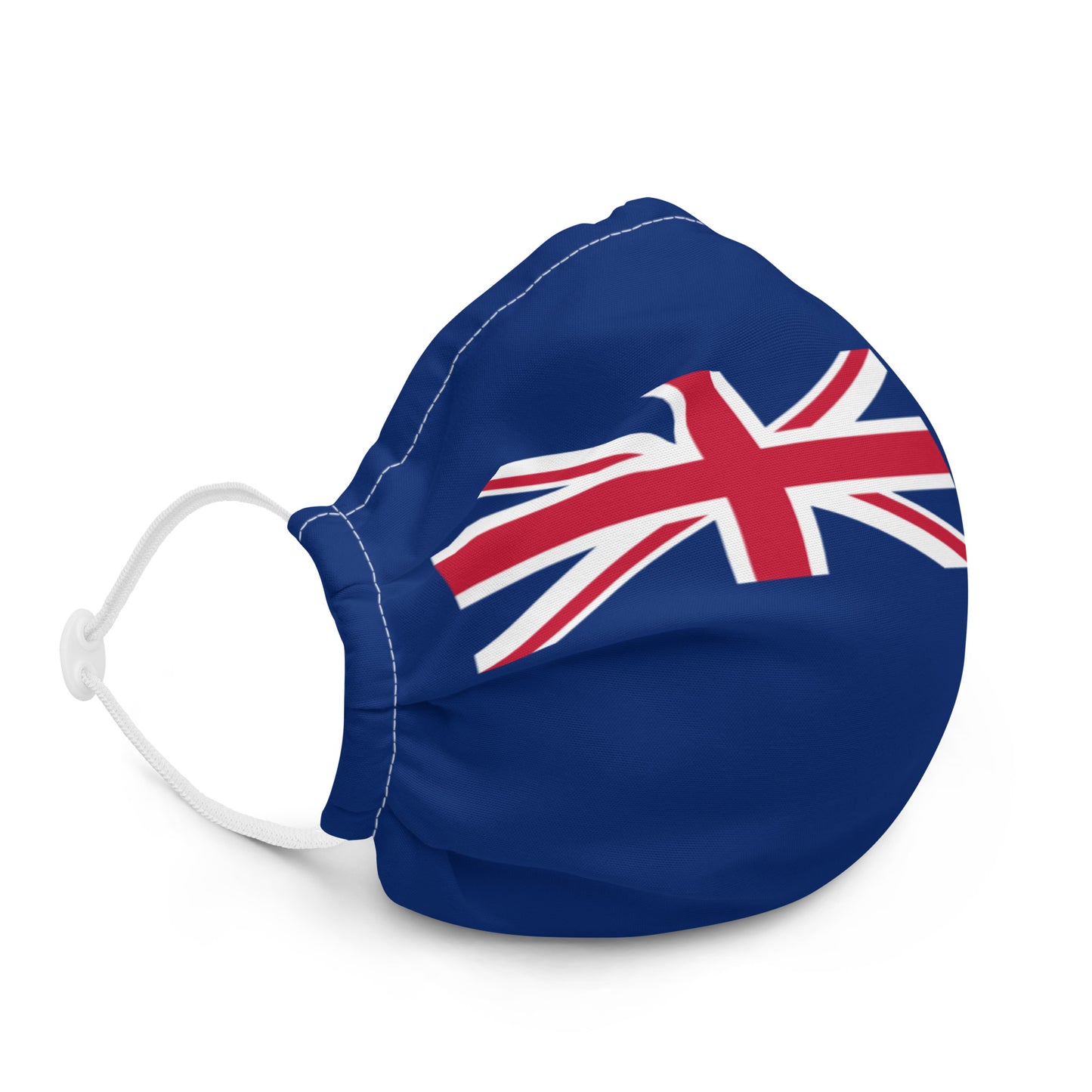 New Zealand Flag - Sustainably Made face mask