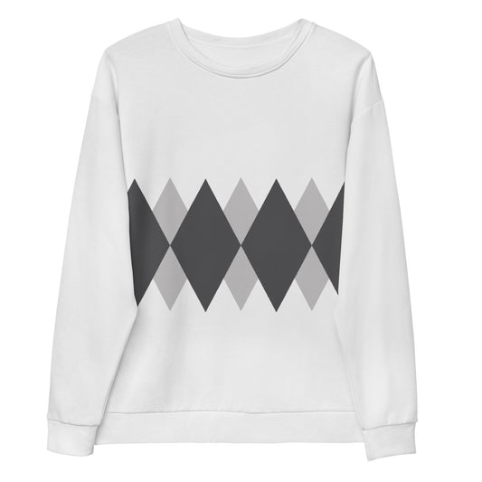 Charcoal Diamond - Sustainably Made Sweatshirt