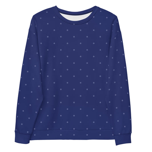 Blue Dots - Sustainably Made Sweatshirt