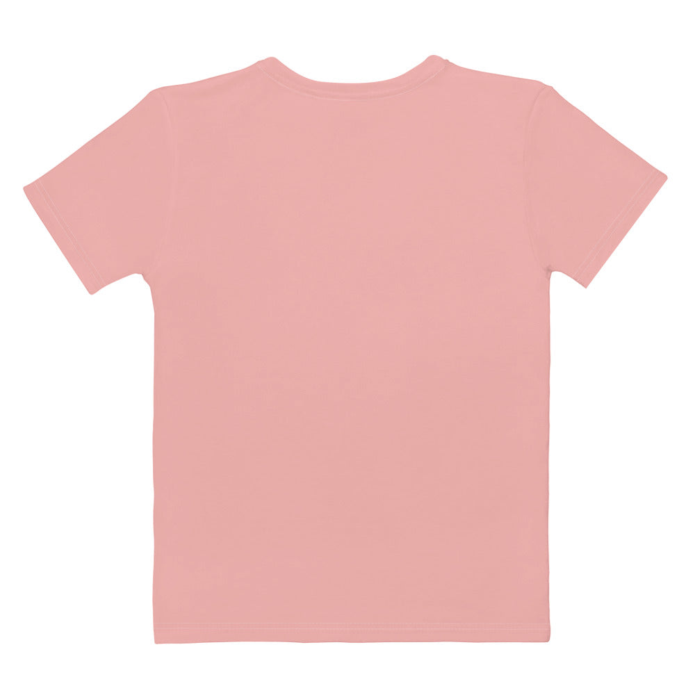 Salmon Pink - Sustainably Made Women’s Short Sleeve Tee