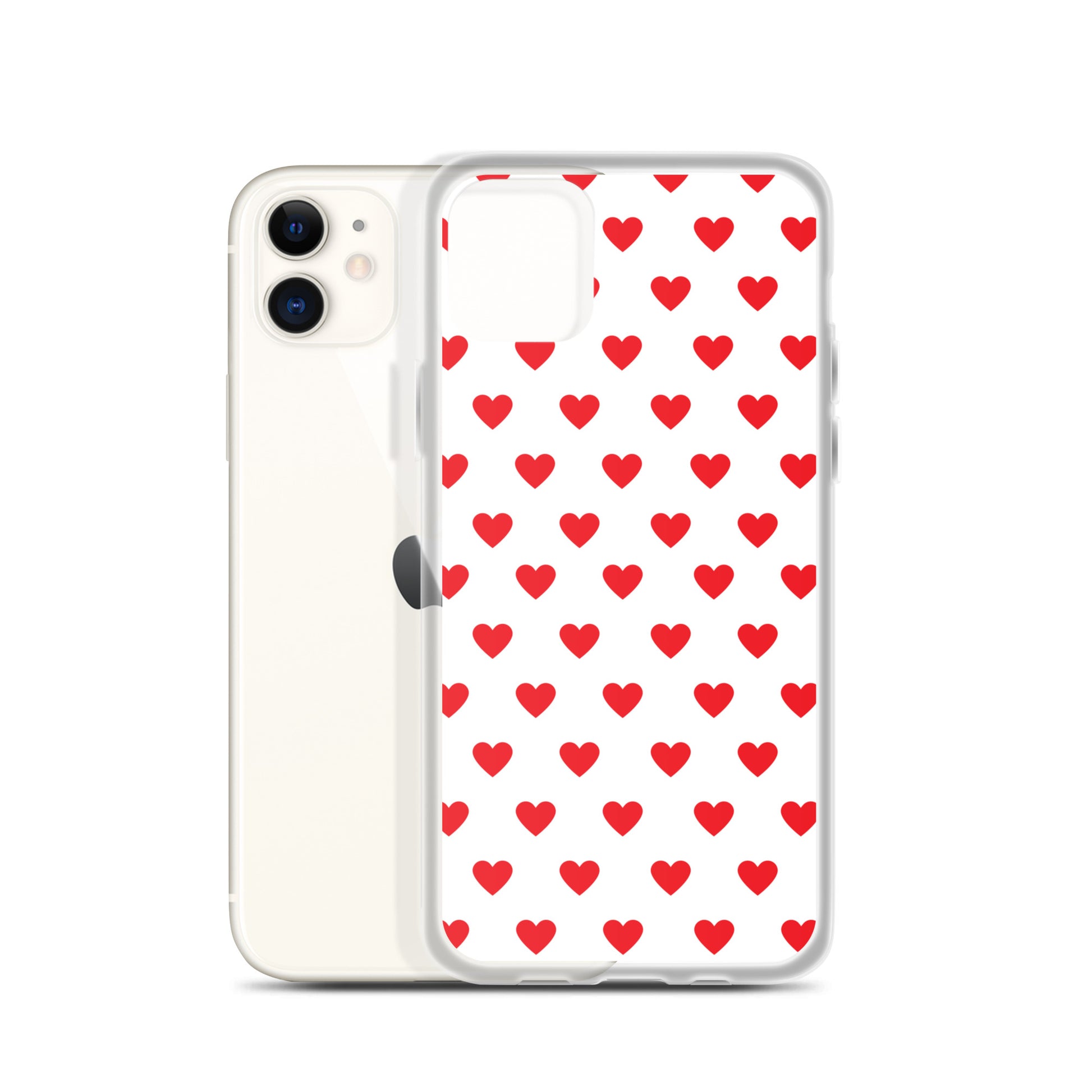 Heart Tile Inspired By Harry Styles Sustainably Made Clear Case for iPhone