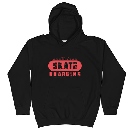 Skate Boarding - Sustainably Made Kids Hoodie