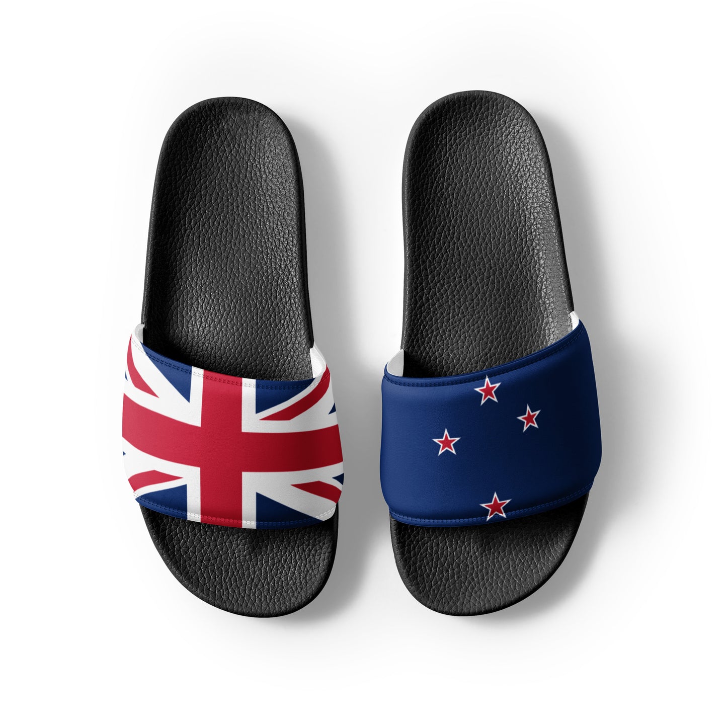 New Zealand Flag - Sustainably Made Men’s slides