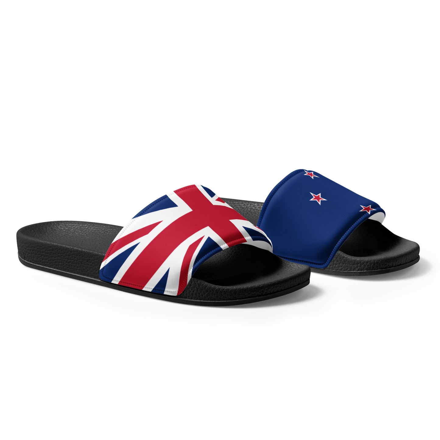 New Zealand Flag - Sustainably Made Men’s slides