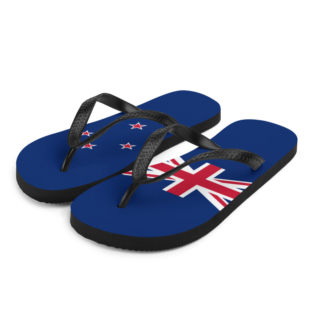 New Zealand Flag - Sustainably Made Flip-Flops