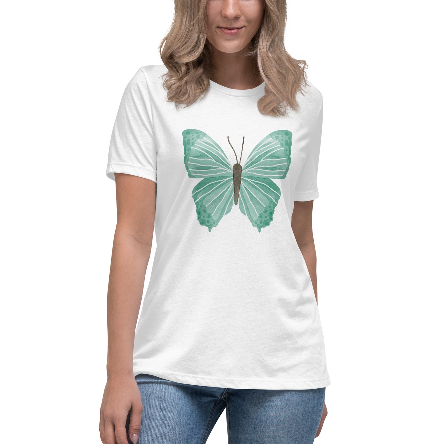 Green Butterfly - Sustainably Made Women’s Short Sleeve Tee